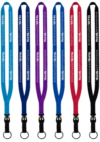 0.5 in. Woven Nylon Lanyards